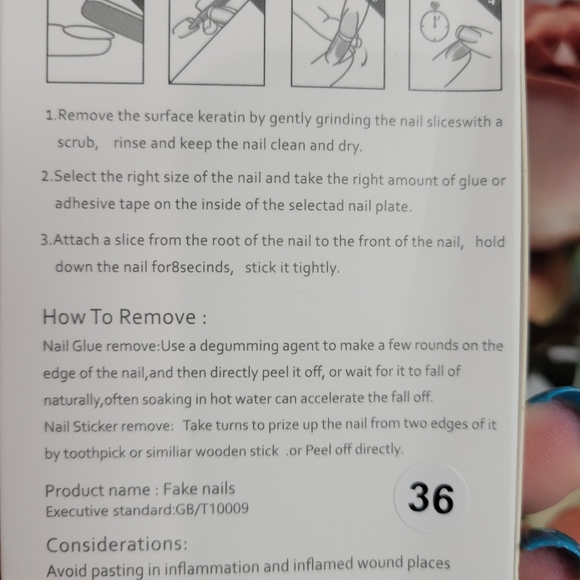 🐝BZZZZ BEES NAILS PRESS ON OR GLUE ON FULL KIT. - Picture 11 of 12